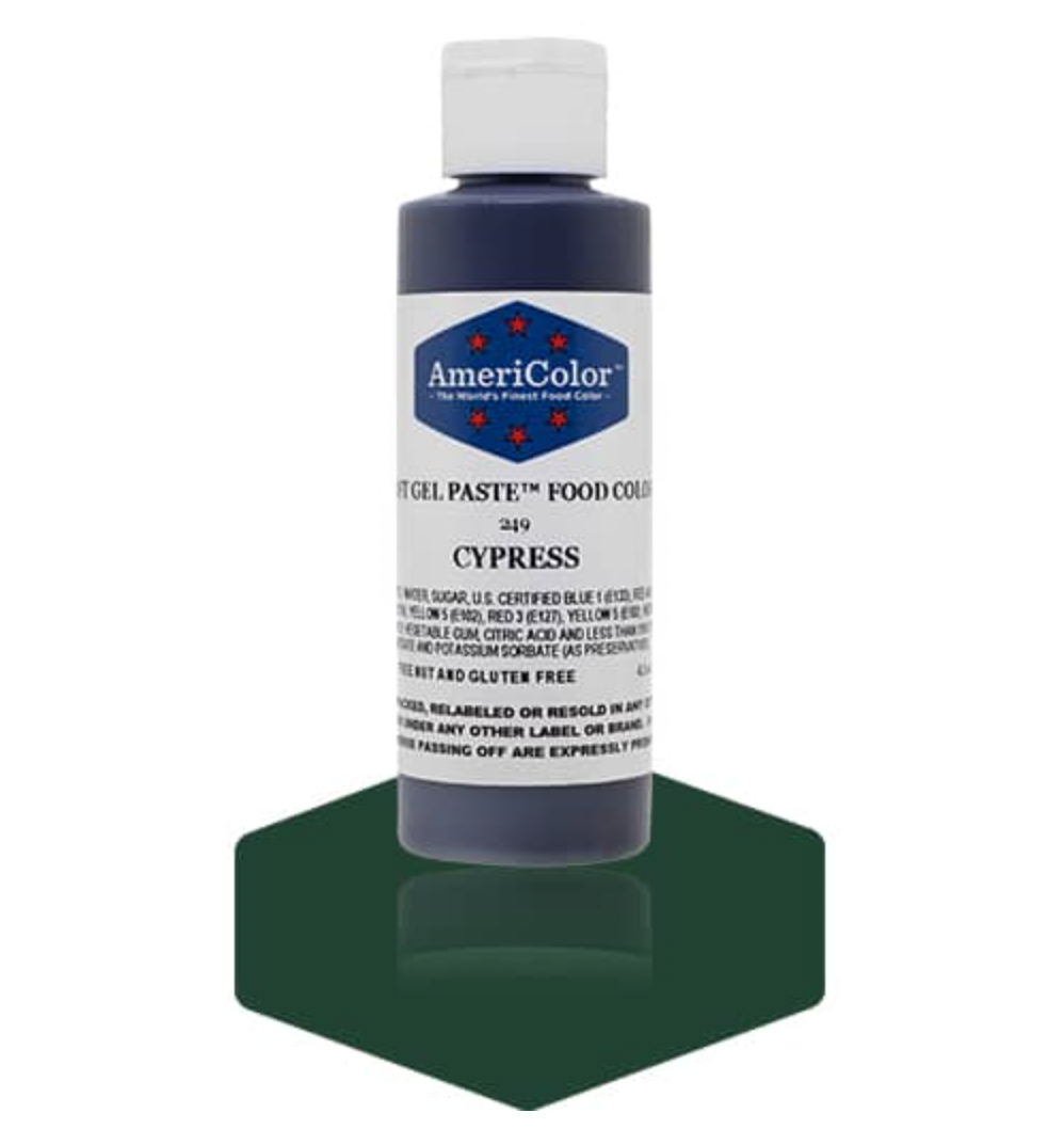 Americolor Cypress Soft Gel .75 oz or 4.5 oz thecookiery.ca