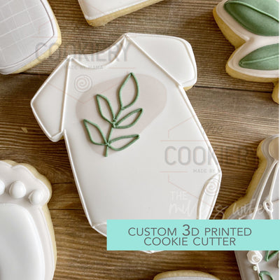 Baby Onesie Cookie Cutter - Baby Shower Cutter  - 3D Printed Cookie Cutter - TCK88147