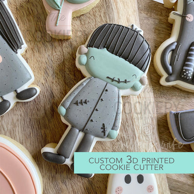 Frankenstein Cookie Cutter - Halloween - Cookie Cutter -  3D Printed Cookie Cutter - TCK88238
