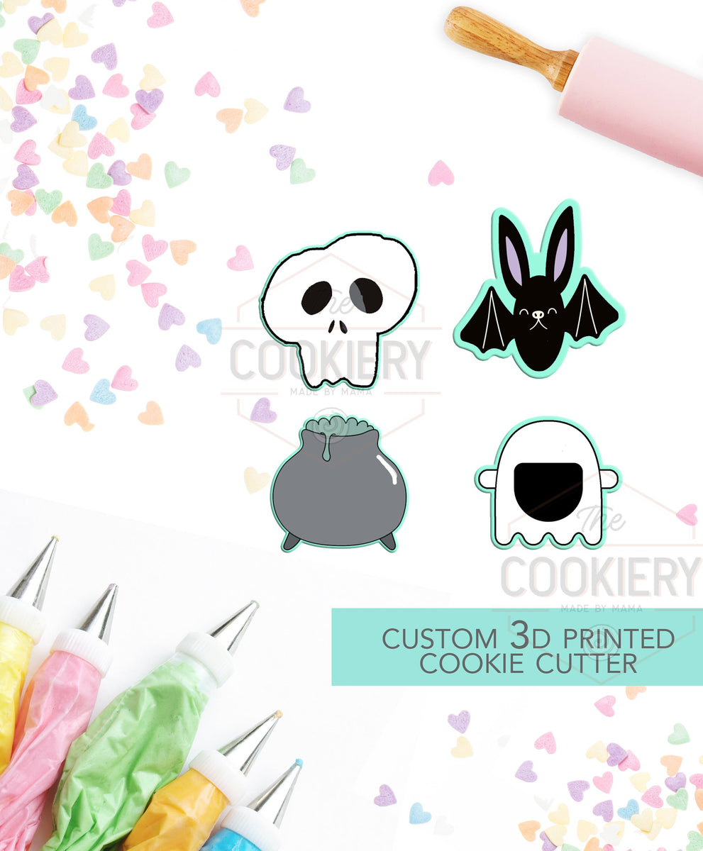 Mini Halloween Cookie Cutters Mini Scary Cutters 3D Printed Cookie