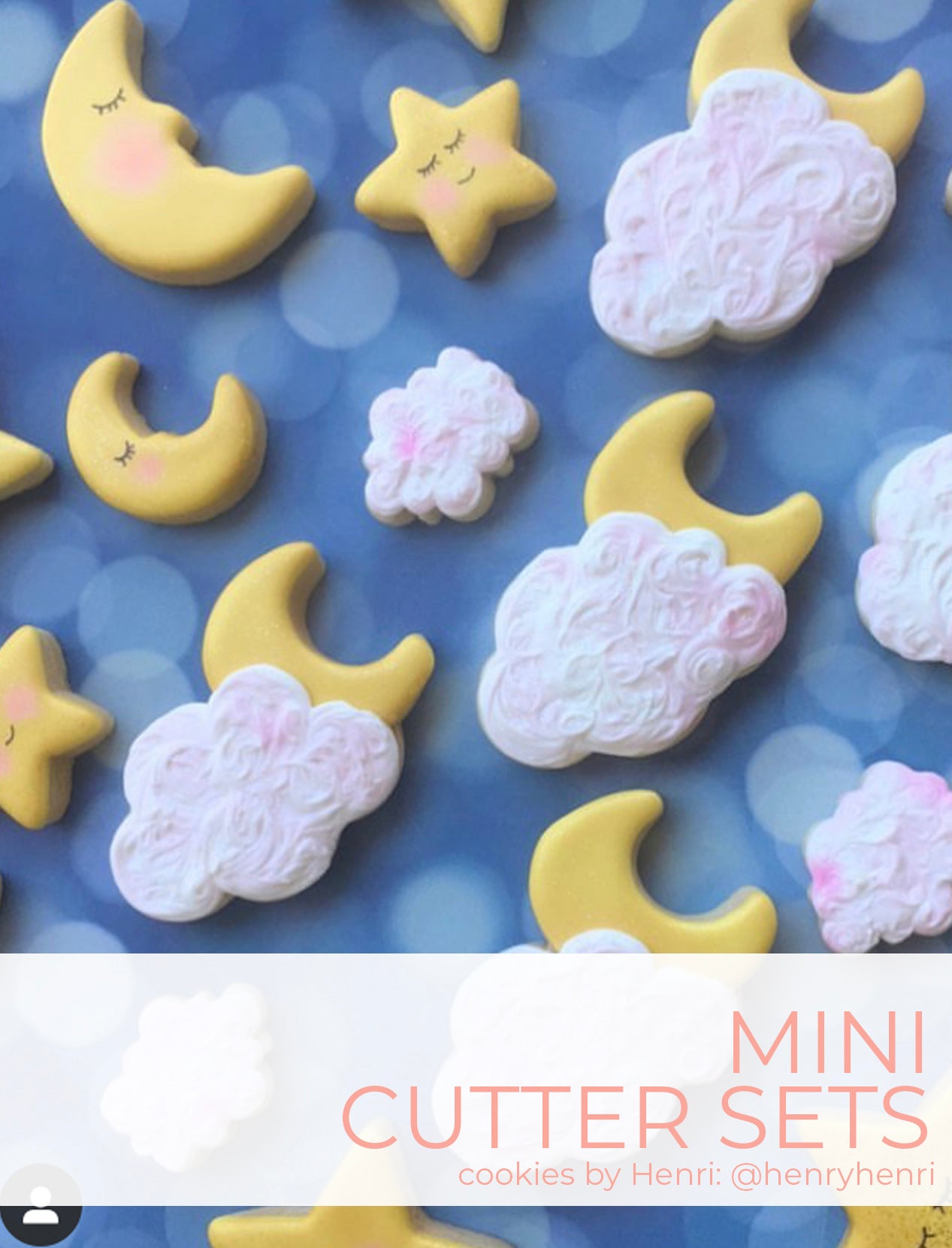 Magical Clouds Cloud Cookie Cutter Pastry Fondant Dough Biscuit