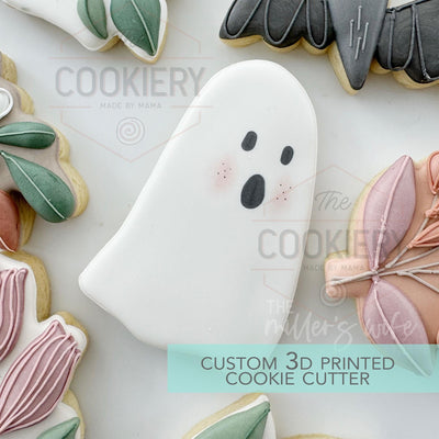 Cute Ghost Cookie Cutter - Halloween - Cookie Cutter - 3D Printed Cookie Cutter - TCK63173