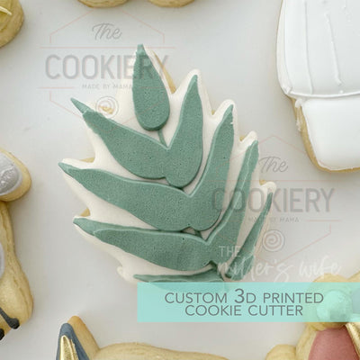 Palm Leaf Nativity Cookie cutter - Christmas Cookie Cutter - 3D Printed Cookie Cutter - TCK87256