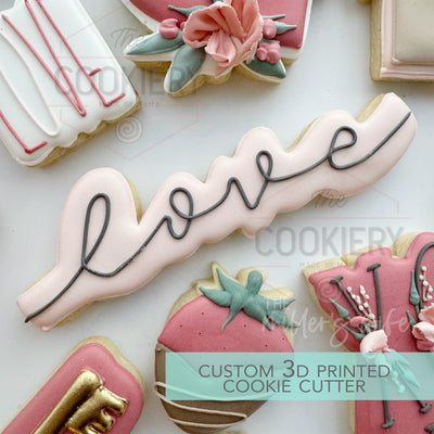 Skinny Love Cookie Cutter- Valentine's Day Cookie Cutter - 3D Printed Cutter - TCK47198