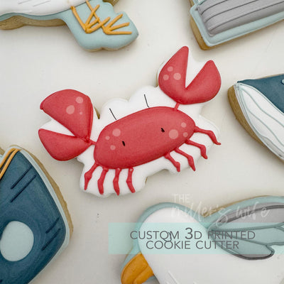 Crab cookie Cutter - Nautical Beach Cookie Cutter - 3D Printed Cookie Cutter - TCK29146