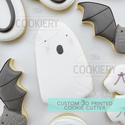 Ghost Cookie Cutter - Halloween Cookie Cutter - 3D Printed Cookie Cutter - TCK63177
