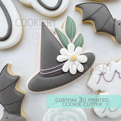 Witch Hat Cookie Cutter - Halloween Cookie Cutter - 3D Printed Cookie Cutter - TCK63181