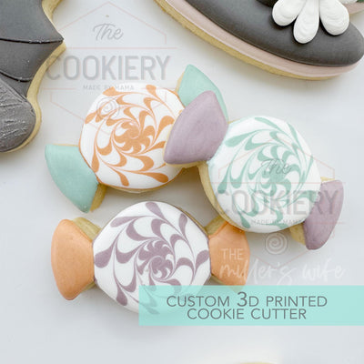 Halloween Candy Cookie Cutter - Halloween Cookie Cutter - 3D Printed Cookie Cutter - TCK63178
