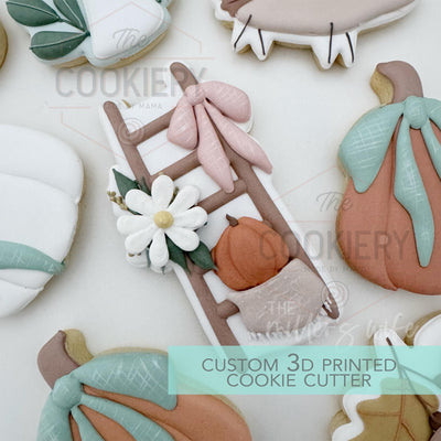 Fall Ladder Cookie Cutter - Fall Cookie Cutter - 3D Printed Cookie Cutter - TCK63189