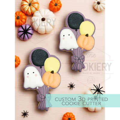 Halloween Balloons Cookie Cutter - Halloween Cookie Cutter - 3D Printed Cookie Cutter - TCK63198