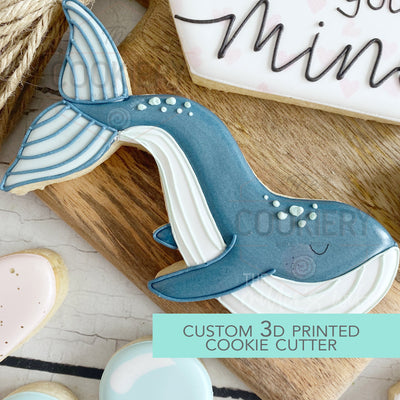 Whale Cookie Cutter - Sea Animals Cookie Cutter -   3D Printed Cookie Cutter - TCK85164