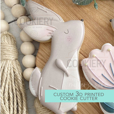 Standing Bunny Cookie Cutter - Easter Cookie Cutter -  3D Printed Cookie Cutter - TCK85198