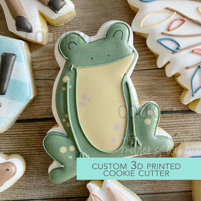 Frog Cookie Cutter - Little Frog -  Cookie Cutter -   3D Printed Cookie Cutter - TCK85172