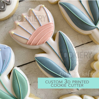 Flower Cookie Cutter - Spring Cookie Cutter  - 3D Printed Cookie Cutter - TCK88112