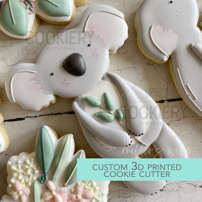Tall Koala Cookie Cutter - Koala Cookie Cutter  - 3D Printed Cookie Cutter - TCK88116