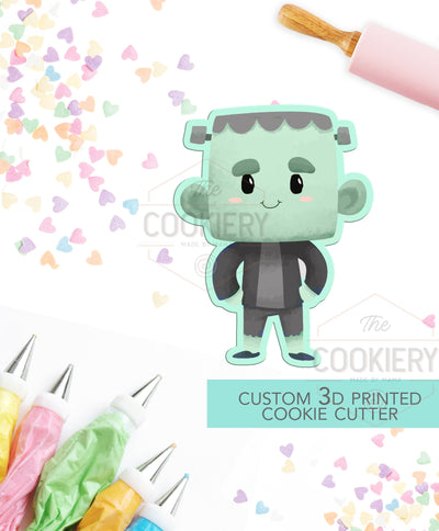Frankenstein Cookie Cutter - Halloween - Cookie Cutter -  3D Printed Cookie Cutter - TCK63120