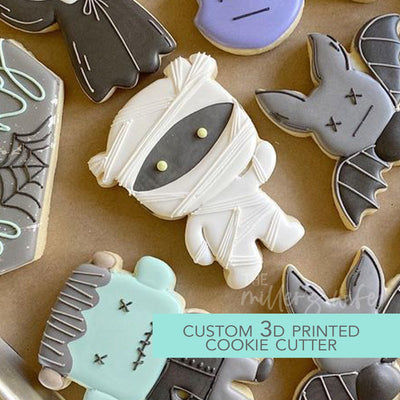Mummy Cookie Cutter - Halloween - Cookie Cutter -  3D Printed Cookie Cutter - TCK63121