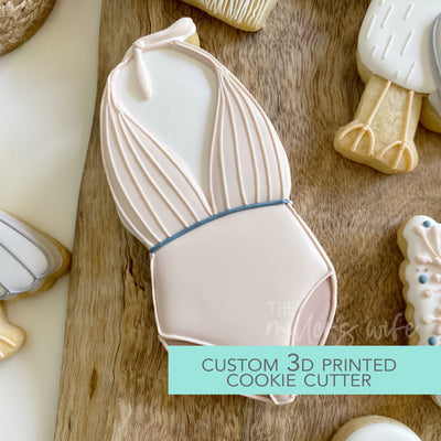 Swimsuit Cutter -  Summer Cookie Cutter -   3D Printed Cookie Cutter - TCK29112