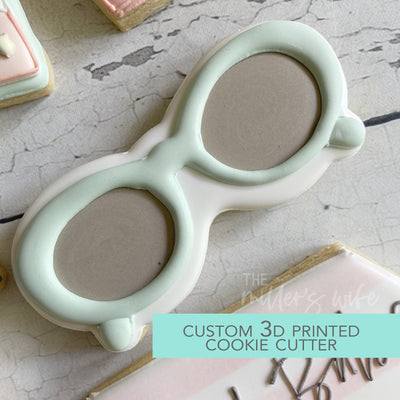Sunglasses Cookie Cutter -  Summer Cookie Cutter -   3D Printed Cookie Cutter - TCK88204