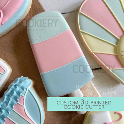 Popsicle Cookie Cutter -  Summer Cookie Cutter -   3D Printed Cookie Cutter - TCK88207