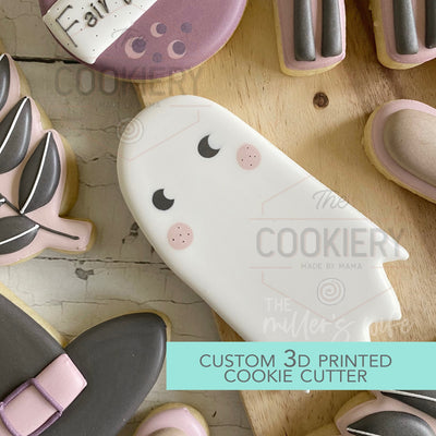 Cute Ghost - Halloween Cookie Cutter -  3D Printed Cookie Cutter - TCK63134