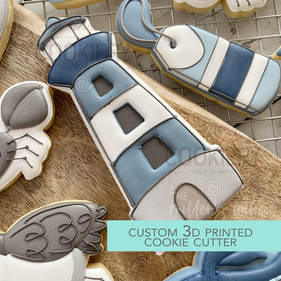 Light House Cookie Cutter -  Under the Sea Cookie Cutter -   3D Printed Cookie Cutter - TCK88335