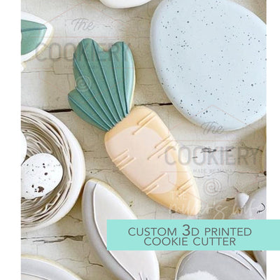 Carrot  Cookie Cutter - Easter Cookie Cutter -  3D Printed Cookie Cutter - TCK13155