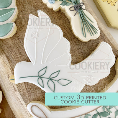 Peace Dove Cookie Cutter  - 3D Printed Cookie Cutter - TCK88354