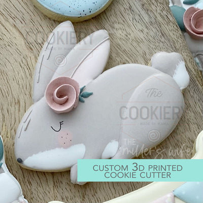 Bunny Cookie Cutter -  Cute Bunny Cookie Cutter -   3D Printed Cookie Cutter - TCK13167