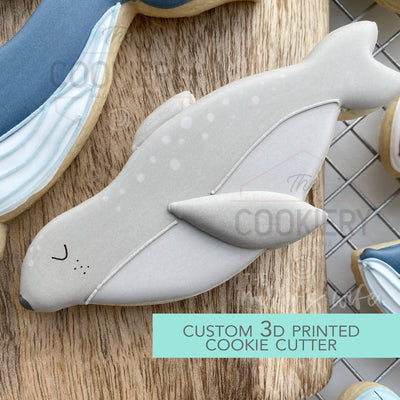 Cute Seal Cookie Cutter -  Summer Cookie Cutter -   3D Printed Cookie Cutter - TCK82152