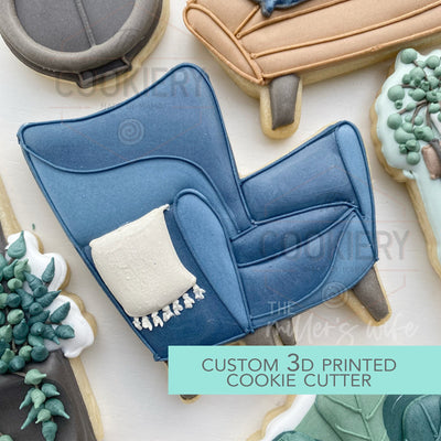 Chair Cookie Cutter - Housewarming Cookie Cutter -  3D Printed Cookie Cutter - TCK58139