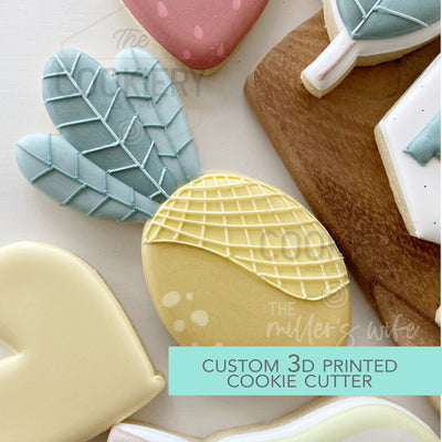 Pineapple Cookie Cutter - Tropical Summer Cookie Cutter - 3D Printed Cookie Cutter - TCK25117