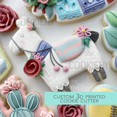 Llama Cookie Cutter -  Summer Cookie Cutter -   3D Printed Cookie Cutter - TCK82146
