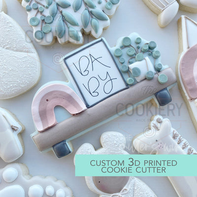 Baby Bookshelf Cookie Cutter, Baby Shower Cookie - 3D Printed Cookie Cutter - TCK89110