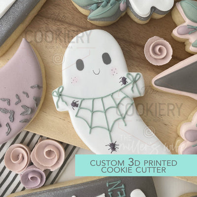 Cute Ghost Cookie Cutter - Halloween - Cookie Cutter -  3D Printed Cookie Cutter - TCK63142