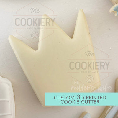 Princess Crown Cutter- Valentine's Day Cookie Cutter -  3D Printed Cutter - TCK47146