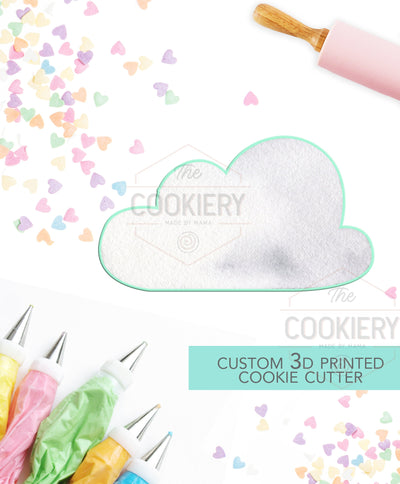 Cute Cloud Cutter - 3D Printed Cookie Cutter - TCK58147