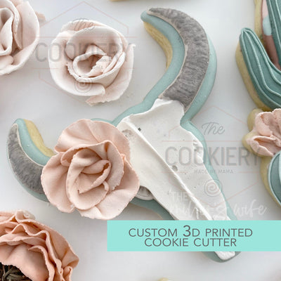 Boho Steer Skull  -  Summer Cookie Cutter -   3D Printed Cookie Cutter - TCK42109