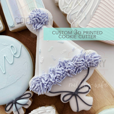 Birthday Party Hat Cookie Cutter -  Birthday Party Cookie Cutter -   3D Printed Cookie Cutter - TCK89150