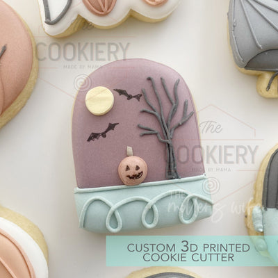 Spooky Snowglobe - Halloween Cookie Cutter - 3D Printed Cookie Cutter - TCK62188