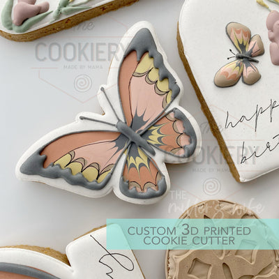 Butterfly Cookie Cutter - Cute Insects Cookie Cutter - Cookie Cutter - 3D Printed Cookie Cutter - TCK49147