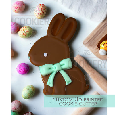 Chocolate Bunny Cookie Cutter, Easter Bunny Cutter, 3D Printed Cookie Cutter - TCK13204
