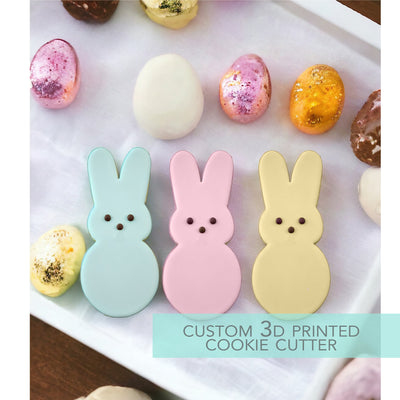 Tall Skinny Peep Cookie cutter - Easter Cookie Cutter - 3D Printed Cookie Cutter - TCK13214