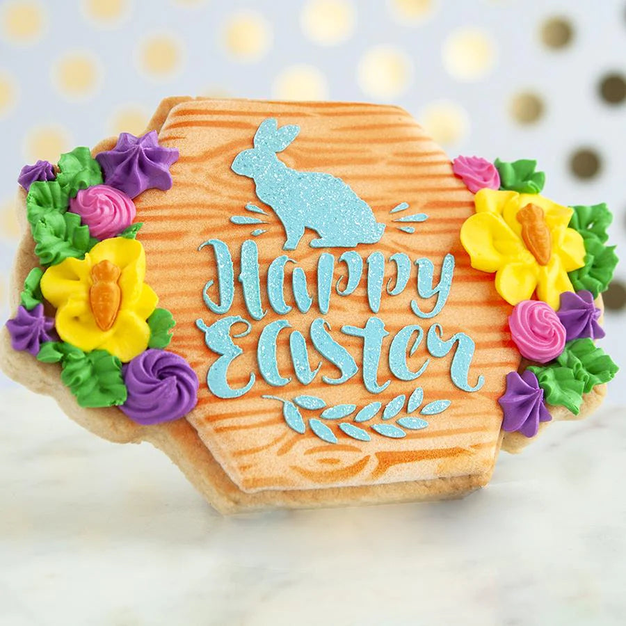 Wood Grain Stencil - Cookie Countess – thecookiery.ca